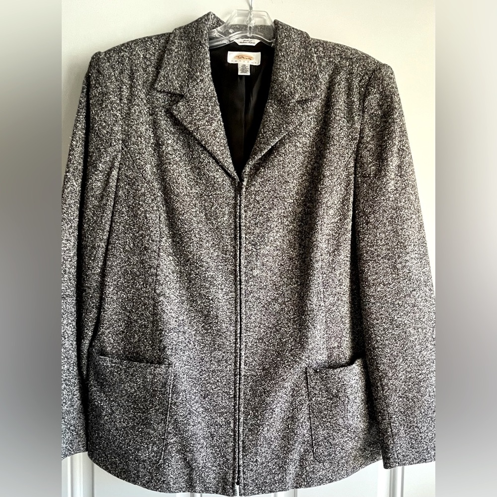 Talbots Black/White Jacket